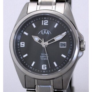 ULA VOLL-TITAN - SAPHIRGLAS Damenuhr NEU 10 ATM WR UVP* 89,90 EUR