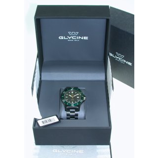 Glycine Combat Sub Black Green Automatic 42 mm GL0273