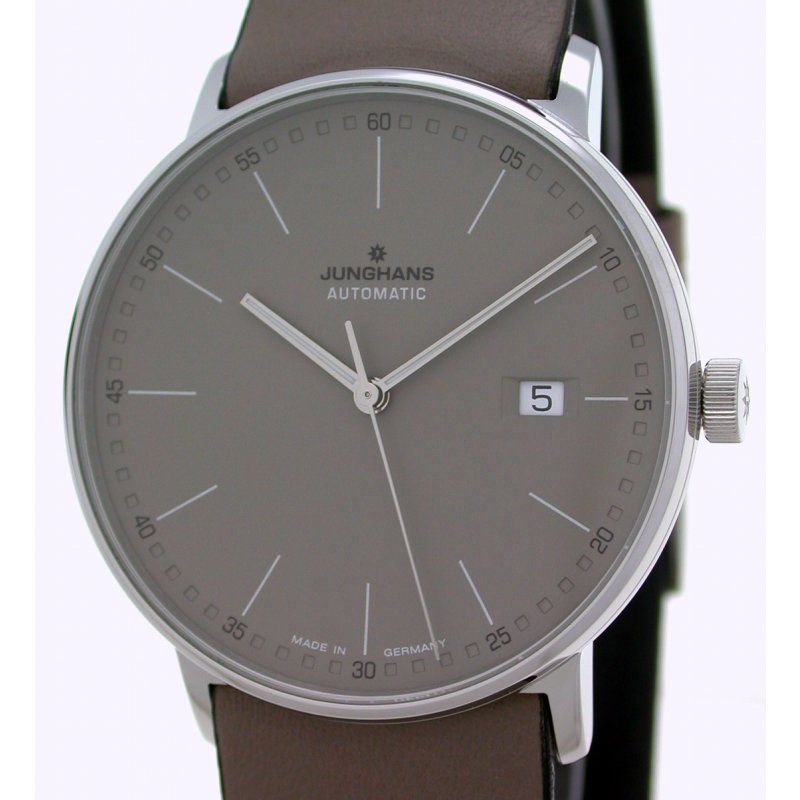 Junghans FORM 027/4832.00 Herrenuhr Taupe |, - € A Automatic 570,00 Traderbiene