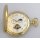 Mechanische Gold plattierte JEAN JACOT Taschenuhr + Kette UVP* 158,00 EUR