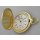 Kleine elegante goldplattierte JEAN JACOT Taschenuhr mit Kette UVP 79,90 EUR