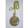 Vergoldete Regent Quartz Taschenuhr mit Kette, Datum, gut lesbar UVP 74,90 EUR