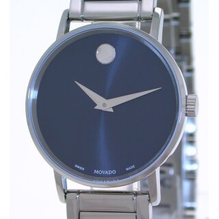 Superflache MOVADO Classic Museum 28 mm Swiss Made Damenuhr 0607235