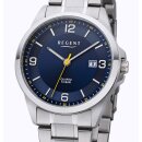 Sportliche Regent F-1287 Edelstahl 39 mm Herrenuhr 10 BAR...