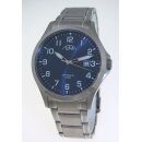Sportliche ULA Edelstahl Saphirglas 39 mm Quartz Herrenuhr 10 ATM WR
