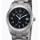 Sportliche Regent F-1334 VOLL-TITAN 26 mm Damenuhr 5 ATM WR Datum Hypoallergen