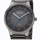 Moderne Regent BA-726 Stahl IP Gun SOLAR 39 mm Herrenuhr...