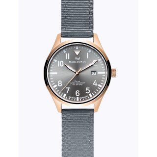 MARC BONDI ROME Made in Germany 38 mm Damenuhr Saphirglas UVP* 285,00 EUR