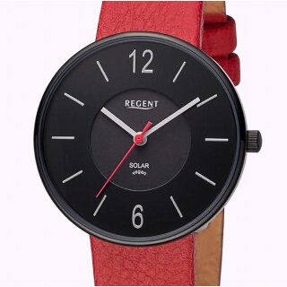 Regent BK-760RD Edelstahl SOLAR Damenuhr VEGANES Band Seiko-Werk UVP* 168,00 EUR