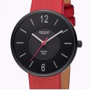 Regent BK-760RD Edelstahl SOLAR Damenuhr VEGANES Band...
