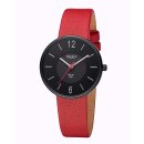 Regent BK-760RD Edelstahl SOLAR Damenuhr VEGANES Band Seiko-Werk UVP* 168,00 EUR