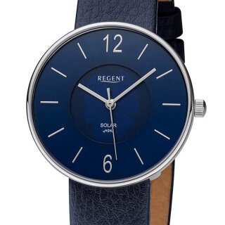 Regent BA-717 Edelstahl SOLAR Damenuhr VEGANES Band Seiko-Werk UVP* 138,00 EUR