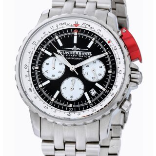 Thunderbirds Aircraft VD53 Flieger-Chronograph TB1052-01, 43 mm Herrenuhr