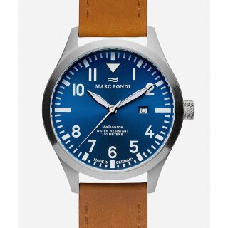 MARC BONDI Melbourne Made in Germany 42 mm Herrenuhr Saphirglas UVP* 285,00 €