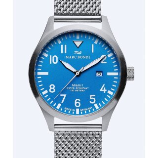 MARC BONDI Miami I Made in Germany 42 mm Herrenuhr Saphirglas UVP* 285,00 EUR