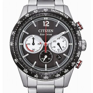 Citizen ECO-DRIVE Solar Sport-Chronograph 39,9mm Herrenuhr 10 BAR WR  CA4714-55E
