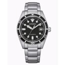 Kompakte CITIZEN Unisex 38,5 mm Automatik Uhr Edelstahl...