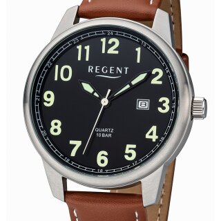 Große hochwertige Regent F-1239 Vintage Design Herrenuhr 10 Bar WR UVP* 99,00 €