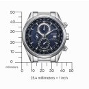 Citizen World Perpetual ECO-DRIVE Solar Funkuhr-Chrono UVP* 449,- EUR AT8260-85L