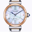 Citizen L ECO-DRIVE Solar-Damenuhr Saphirglas Diamant...