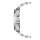 Markanter RIEDENSCHILD 42 mm Edelstahl massiv Chronograph Herrenuhr RS4000-04