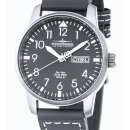 Thunderbirds EVO PRO Mark III 40 mm Fliegeruhr Day-Date Herrenuhr Grau TB1068-07