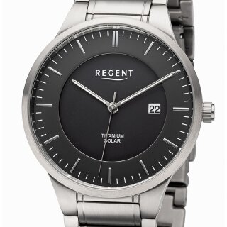 Regent Herrenuhr TITAN SOLAR 40 mm Herrenuhr BA-709 UVP* 198,00 EUR Hypoallergen