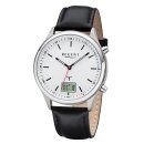 Günstige Regent FR-280 Edelstahl 40 mm Herrenuhr FUNKUHR 5 BAR WR *UVP 99,00 EUR