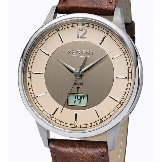 Regent FR-249 TITAN Herrenuhr 41mm FUNKUHR 5 BAR WR *UVP 188,00 EUR Hypoallergen