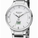 Moderne Regent FR-291 Edelstahl FUNKUHR 39 mm Herrenuhr 5 BAR WR UVP* 188,00 EUR