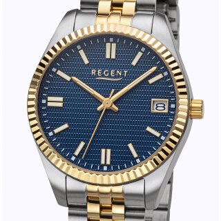 Elegante Regent BA-875 Edelstahl Goldpl. 34mm Damenuhr 10 BAR WR UVP* 148,00 EUR