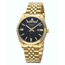 Regent BA-884 Edelstahl Goldpl. 40mm DayDate Herrenuhr 10 BAR WR UVP* 158,00 EUR