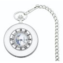 Eichmüller Savonnette Mondphasen-Taschenuhr mit Kette Schweizer Werk Ref 8216-01
