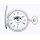Eichmüller Savonnette Mondphasen-Taschenuhr mit Kette Schweizer Werk Ref 8216-01