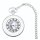 Eichmüller Savonnette Mondphasen-Taschenuhr mit Kette Schweizer Werk Ref 8216-01