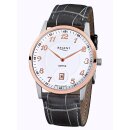 Flache Regent GM-1403 Herrenuhr 39 mm Made in Germany...