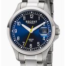 Sportliche Regent F-787 Edelstahl Saphirglas Damenuhr 5...