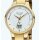 Regent FR-289 Edelstahl - Goldpl. Damenuhr Funkuhr UVP* 198,00 EUR  5 ATM WR