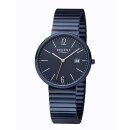 Modische Regent BA-580 Steel BLUE-IPG 38 mm Herrenuhr mit...