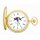 Eichmüller Savonnette Mondphasen-Taschenuhr mit Kette Schweizer Werk Ref 8216-02