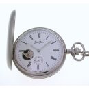 Mechanische Jean Jacot SEMI-SKELETT Taschenuhr mit Kette...