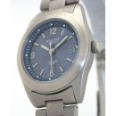 Elegante Regent F-1168 VOLL-TITAN 26mm Damenuhr Datum -  5 ATM WR - Hypoallergen